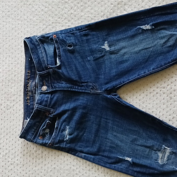 American Eagle distressed next level Stretch Jeans size 30 - Picture 11 of 16